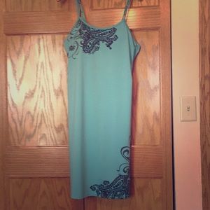 Blue Athleta Sports/Swimsuit Dress